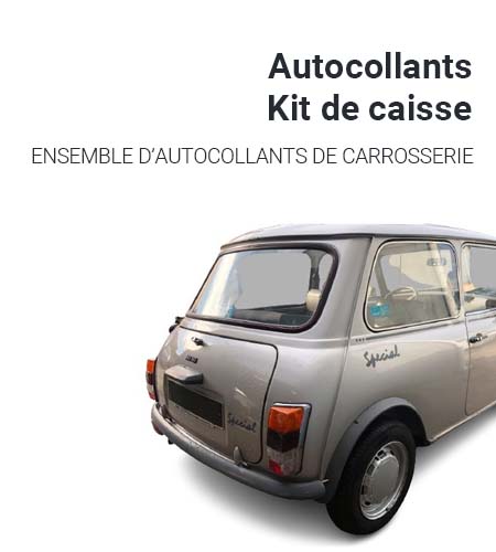 Autcollant Austin Mini