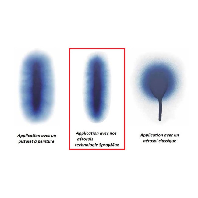 Aérosol 400ml mono couche brillant directe 2K / Nuance blanche