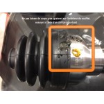 Soufflet de cardan côté roue Disque 7.5 et 8.4 ART Classic Car