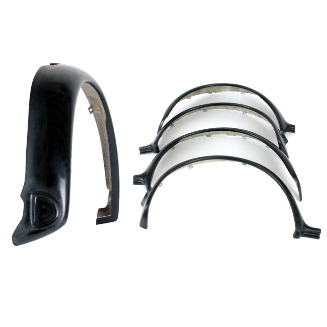 Extension d'aile Sport Pack (80mm) fibre (Les 4) - Austin Mini