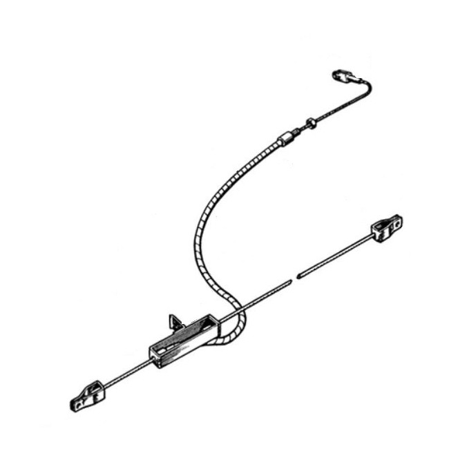 Câble de frein main - MG Midget-MG SPRIGET