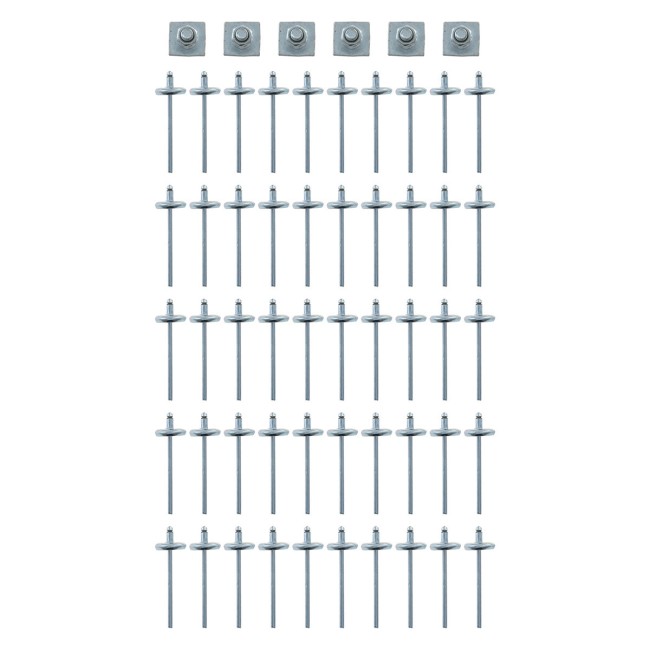 Kit fixation baguette tour de caisse - MGB-MG MGB