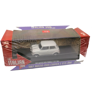 1/43 Austin mini cooper ''L'or se barre'' blanche