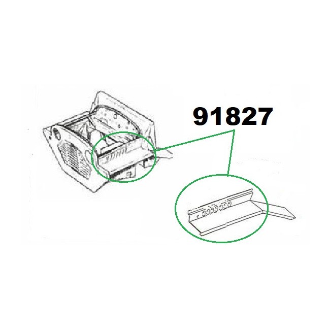 Aile avant gauche - Moke - Portugaise / Cagiva-Austin Mini