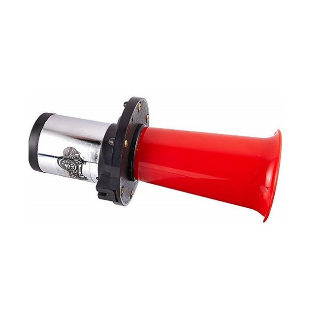 Klaxon vieux tacot rouge-Austin Mini-voiture-anciennes-anglaises