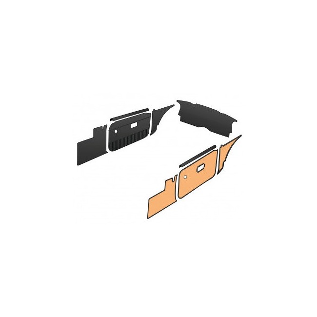 Kit habillage intérieur complet - MGB --MG MGB