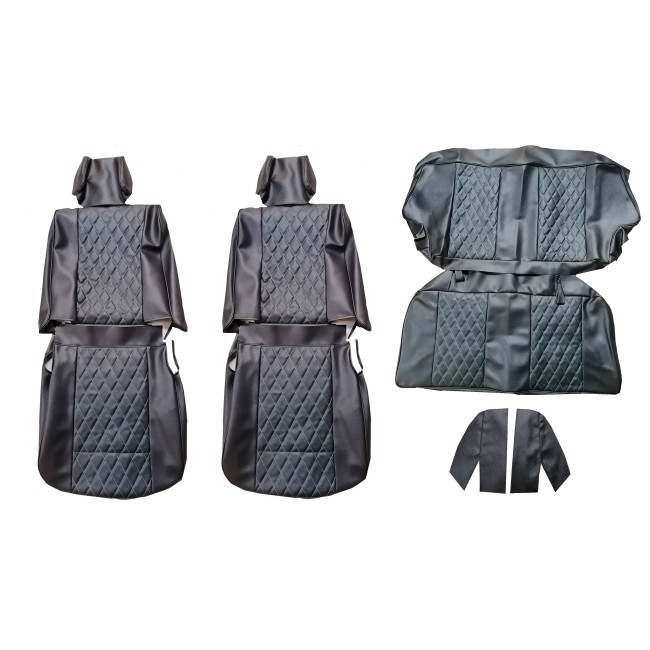 Kit Intérieur Complet Housses Siège Banquette et Panneaux -