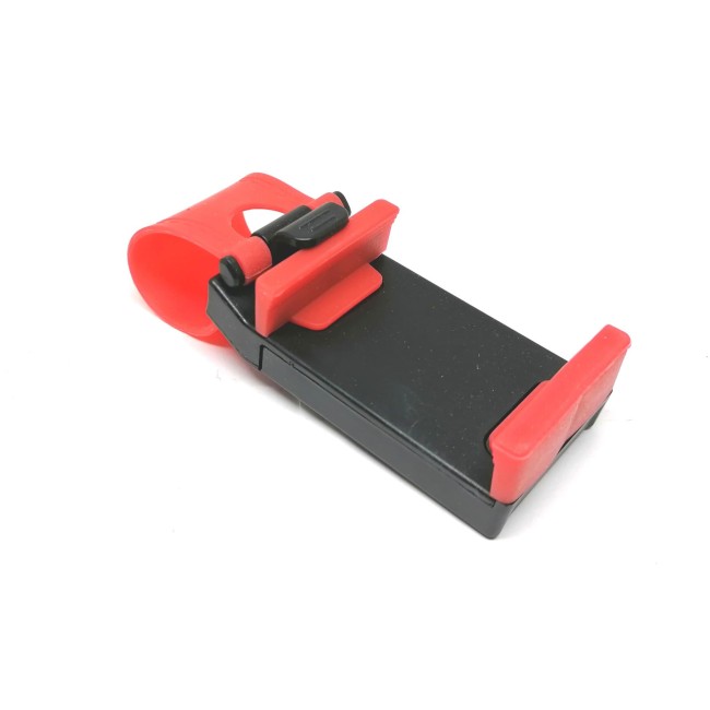 Support téléphone sur volant Rouge ou Noir
