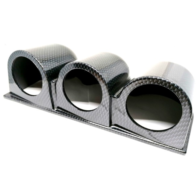 Support jauge 52mm style carbon-Austin Mini