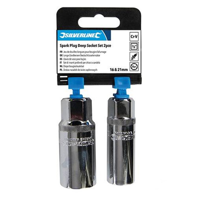 Douilles profondes pour bougie d'allumage, 2 pcs 1/2"  voiture ancienne anglaise