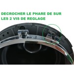 N°3 - Kit complet phare P700 (la paire)-Austin Mini