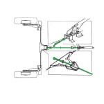 Câble de frein à main (liaison) 1976 - 2000 - Austin Mini