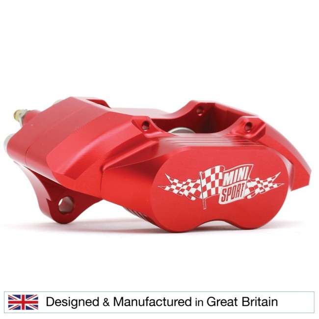 Paire d'étrier 7.9 ventilé - Austin Mini - Rouge-Austin Mini