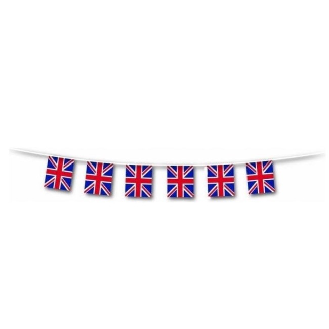 Guirlande de fanion Union Jack 10M