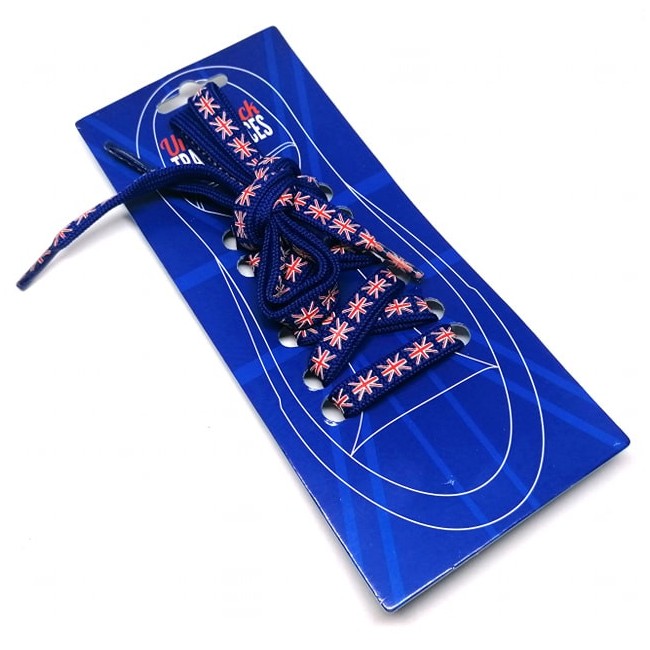 Paire de lacets Union Jack