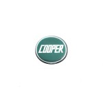 Autocollant Cooper vert (27 mm) - Austin Mini-Austin Mini