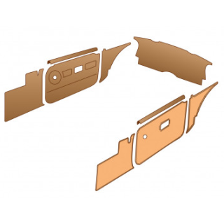 Kit habillage intérieur Beige - MGB - 1976 /80