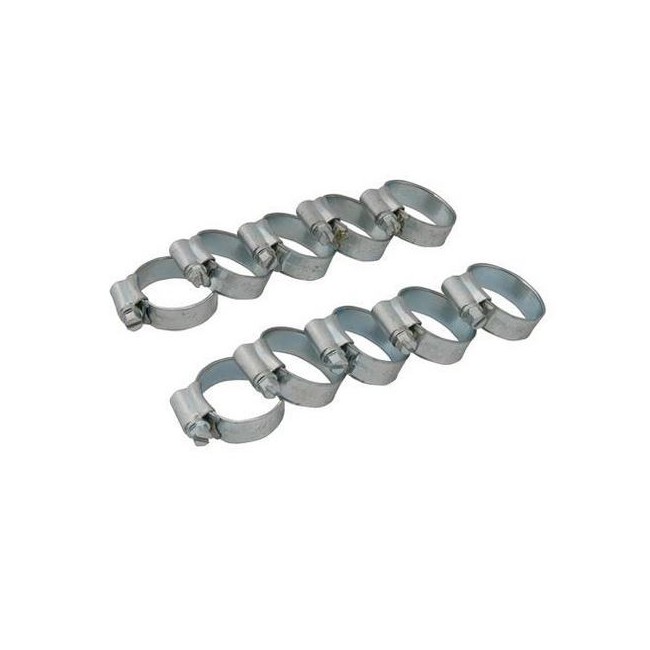 Kit de 10 colliers de serrage diamètre de 22 à 30 mm-Austin