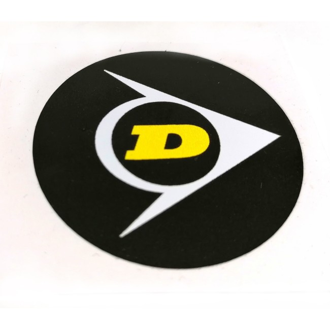 Autollant '' Dunlop'' 49 mm--voiture-anciennes-anglaises