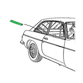 Baguette de custode basse - MGB GT