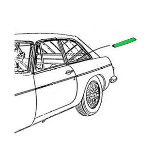 Baguette de custode gauche / basse - MGB GT