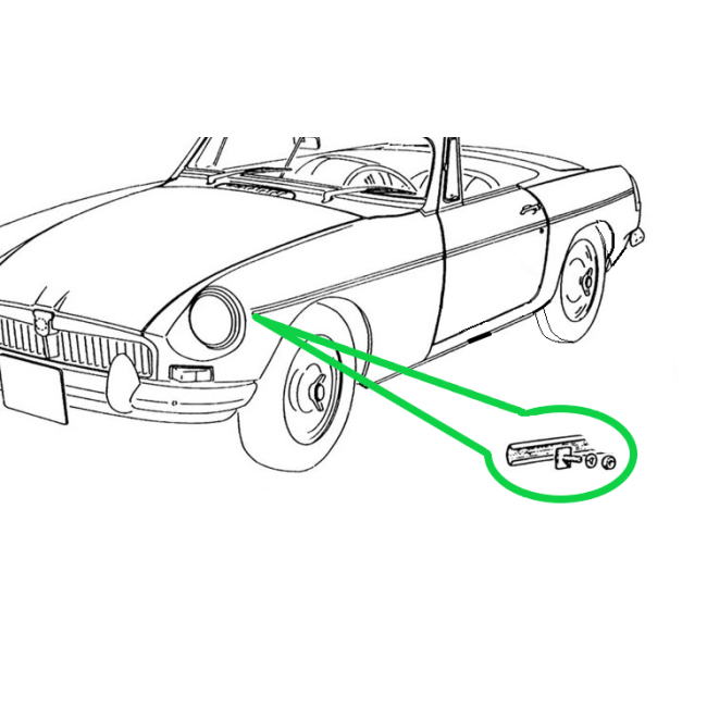 Prisonnier baguette - MGB / Midget