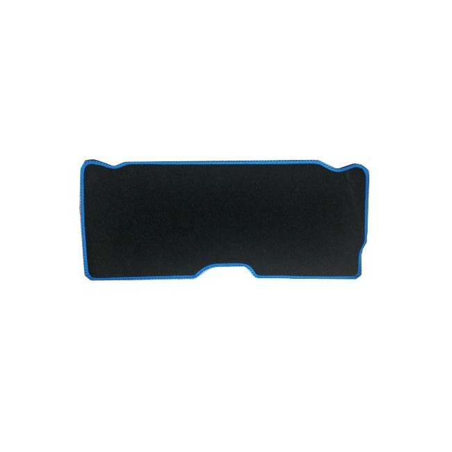 Moquette int de malle Ar - noir liseré bleu - Austin Mini