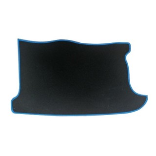 Tapis de coffre (noir) liseré bleu