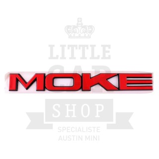 Badge Mini Moke Rouge - Austin Mini-Austin Mini