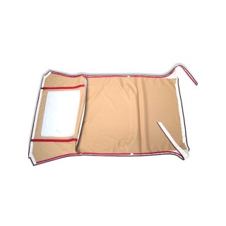 Capote Mini Moke Portugaise Type ORIGINE - Blanche