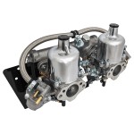 Rampe double HS4 - avec pipe et tringlerie (sans filtre à air)