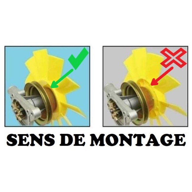 Hélice de ventilateur - NYLON TOP QUALITE - Art Classic Car Parts®