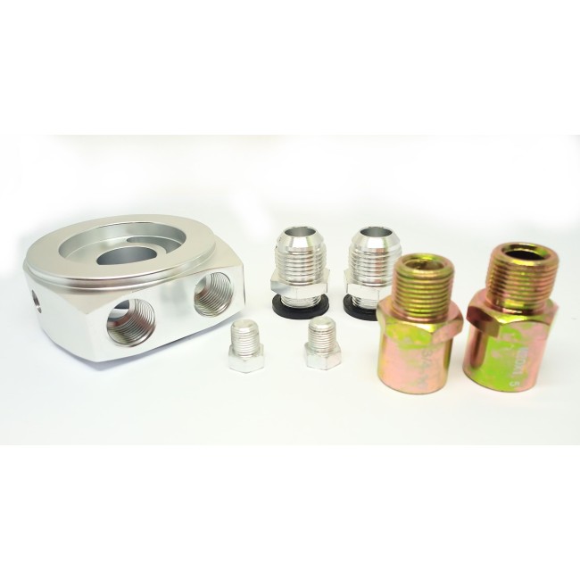 Plaque sandwich MINI / montage radiateur d'huile