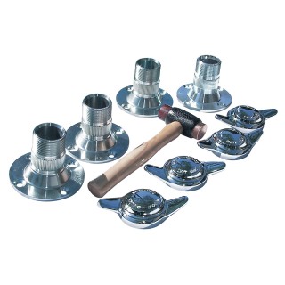 Kit conversion écrou papillon - Triumph TR2 / TR3 / TR3A /TR4 / TR4A