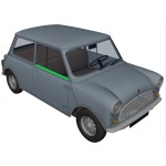 Glissière de verrouillage de vitre MK1/2 - DROITE