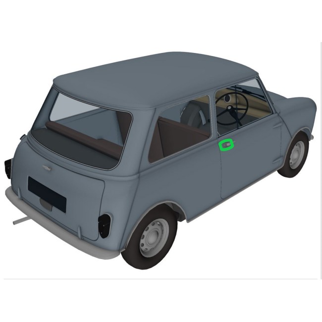 Joint de poignée de porte ext. - Grand