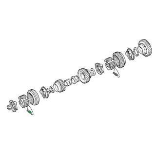 Ressort de baladeur de synchro 3ème / 4ème