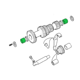 Aiguille de roulement train de fixe