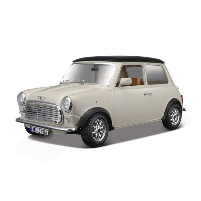 1/18 Mini Cooper 1969 Blanche