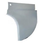 Tôle fermeture jupe AR Droit / Van