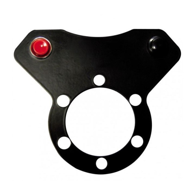 Platine pour Volant Aluminium 2mm 2 Boutons-Voitures anciennes