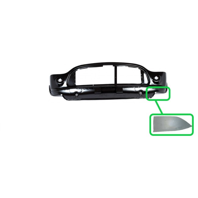 Coin de face AV - Austin Mini - Gauche