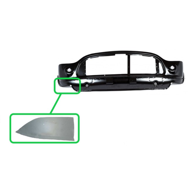 Coin de face AV - Austin Mini - Droit