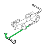 Tubulure de retour d'eau - MG / Triumph