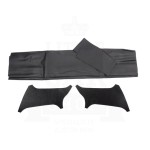 Ciel de Toit Noir Perforé Qualité-Austin Mini