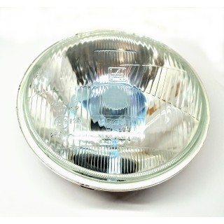 Phare Néolite 7'' H4 sans veilleuse - Glace bombée - montage