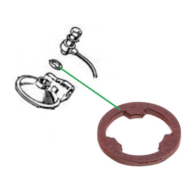 Joint inférieur de vis banjo de cuve de carburateur SU type