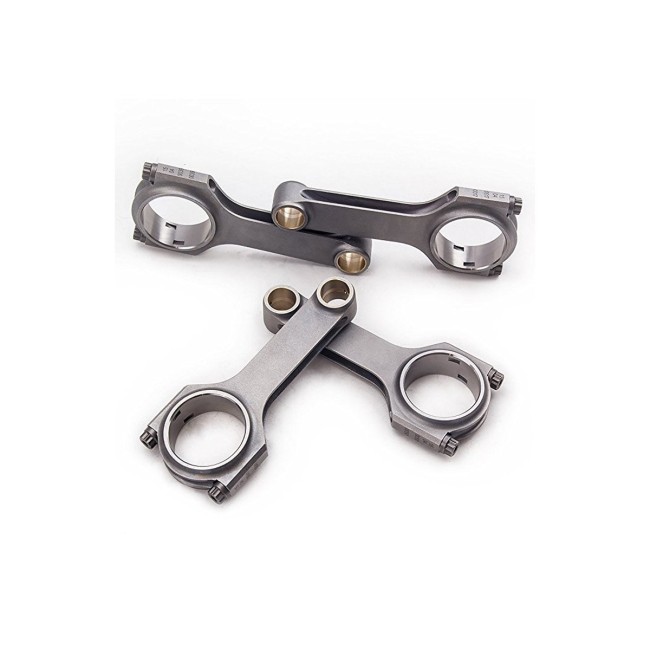 Lot de 4 bielles en acier SERIE-A - 1275cc - COOPER S /L: 14.605cm - M: 41.275mm - Axe: 20.66mm (standard)