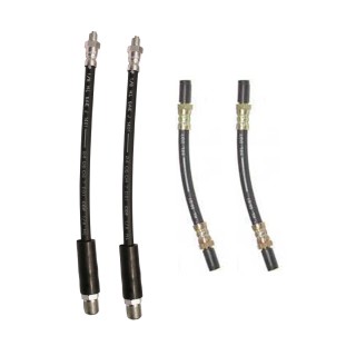 Kit de flexibles de frein avant (disque) et arrière (tambours)