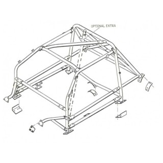 Arceau de sécurité multipoints - Homologué FIA